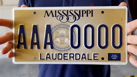 Mississippi License Plates In God We Trust Seal Upsets Humanists