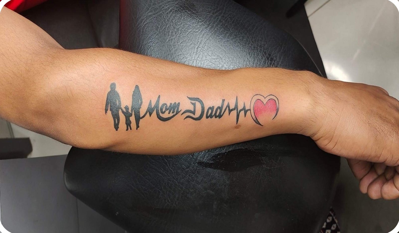 Mom Dad Tattoo Art By Rudra Tattooz 91 9979 5461 57 Mom Dad Tattoos