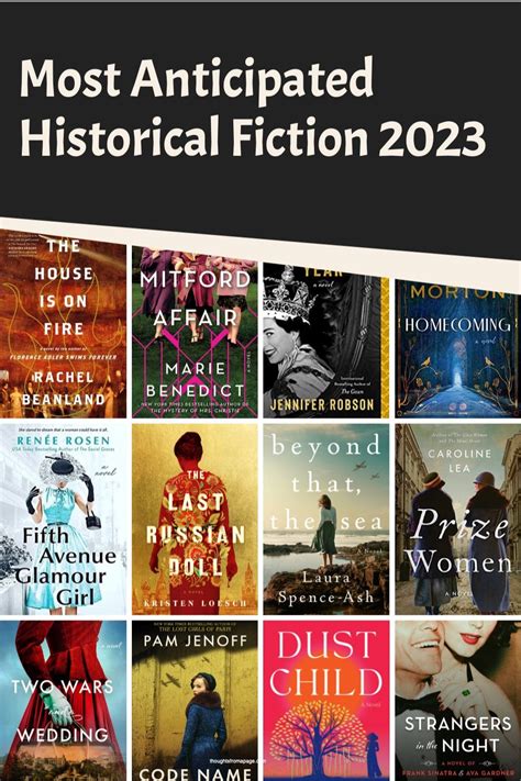 Most Anticipated Historical Fiction 2023 Best Historical Fiction