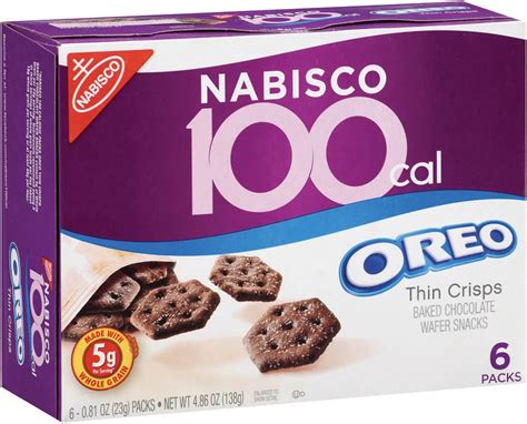 Nabisco Oreo 100 Calorie Thin Crisps Shop Cookies At H E B