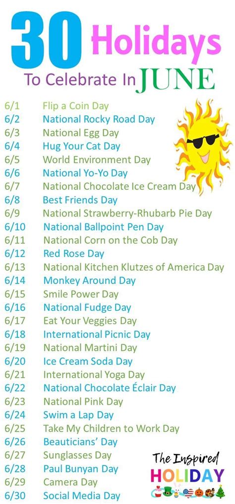 National Days In June Calendar Events Trivia 2024 Country Faq