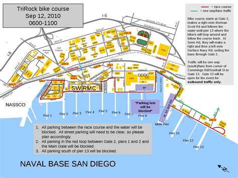 Naval Base San Diego Map Map