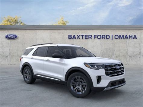 New 2025 Ford Explorer Active 3 Row Suv In Omaha Foa38043 Baxter