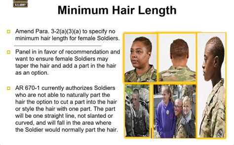 New Army Grooming Standards Allow Ponytails Buzzcuts For Female