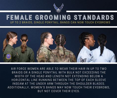 New Hairstyle Options Now Available For Female Airmen Joint Base San