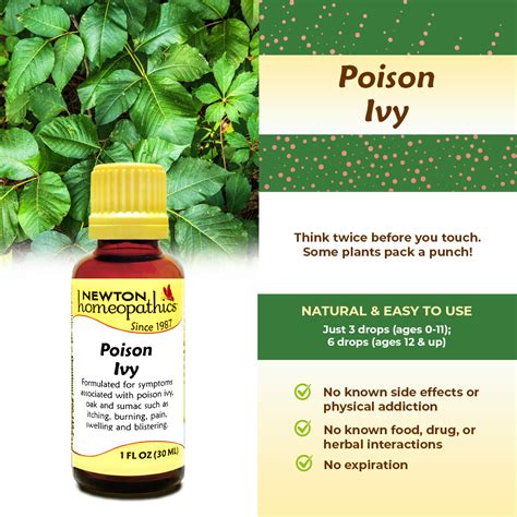 Newton Homeopathics Pro Poison Ivy Newtonlabs Net