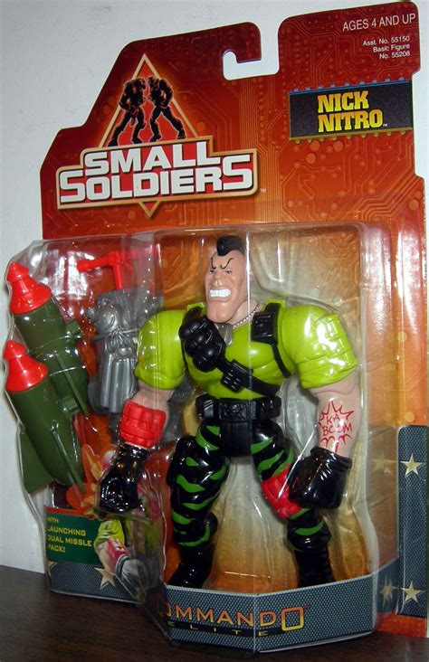 Nick Nitro Figure Small Soldiers Commando Elite Kenner