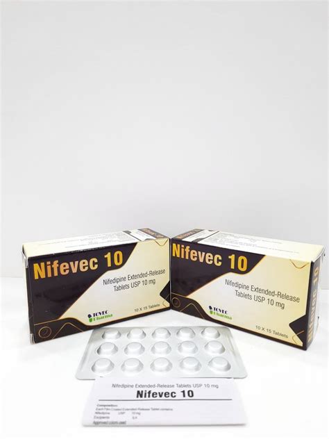 Nifevec 10 Nifedipine Tablets 10 Mg At Rs 80 Box Pharmaceutical Tablets In Surat Id