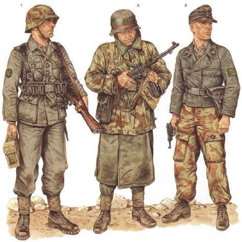 Osprey Ww2 Uniform Illustrations By Wolfenkrieger On Deviantart