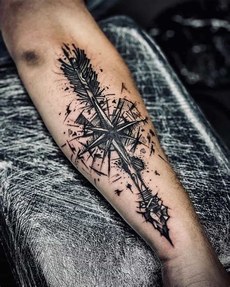 Outside Forearm Tattoo For Men