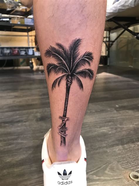 Palm Tree Tattoo Design - Judicial Data