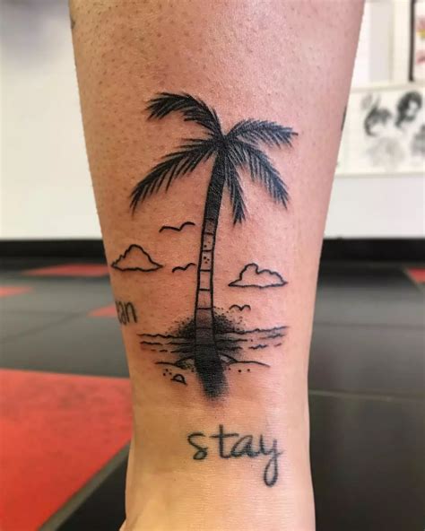 Palm Tree Tattoo Design - Judicial Data