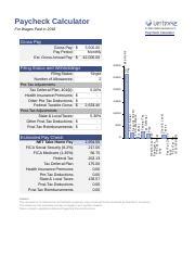 Paycheck Calculator Xlsx Paycheck Calculator For Wages Paid In 2018