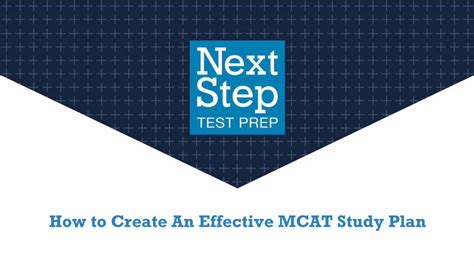 Pdf How To Create An Effective Mcat Study Plan Dokumen Tips