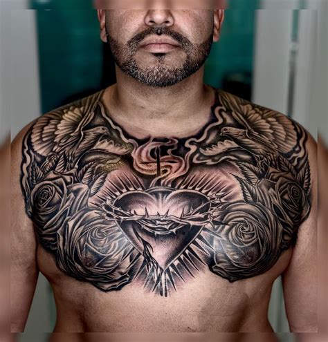 Pectoral Tattoo Designs