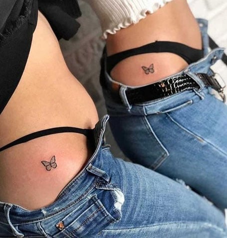 Pelvic Bone Tattoos For Women Celebrity Pelvic Tattoos Girl Tattoos