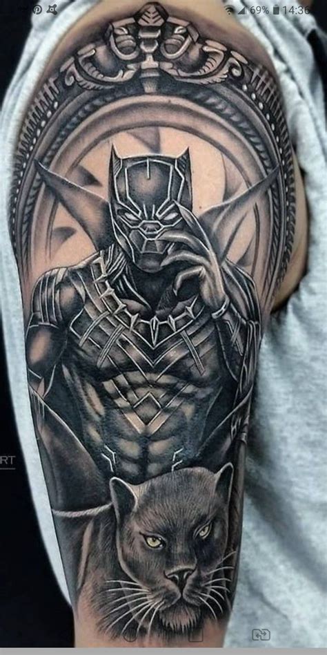 Perfect 5 Ideas For Black Panther Tattoos Now