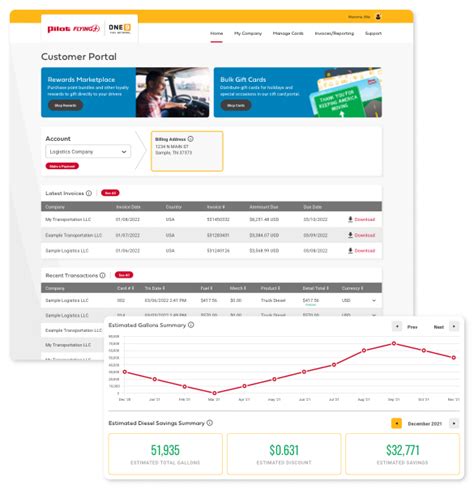 Pilot Flying J Customer Portal