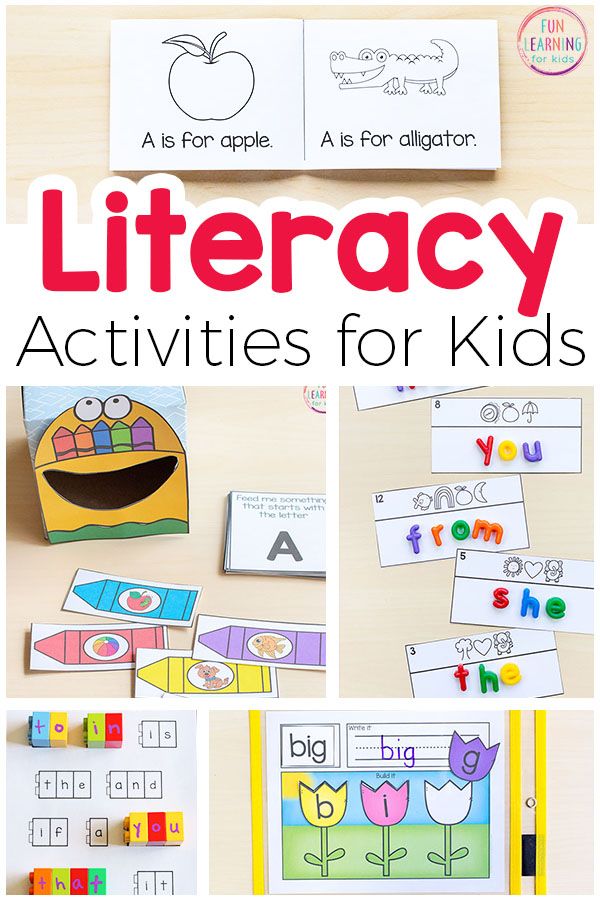 Pin On Kindergarten Literacy Activities