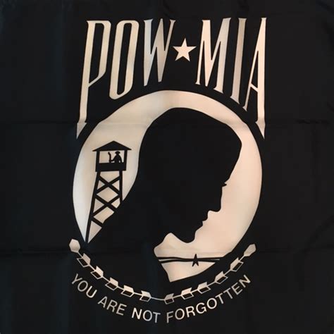 Pow/Mia Flag. 100% Made In The U.s.a.