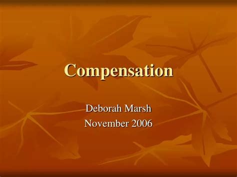 Ppt Compensation Powerpoint Presentation Id 6772202