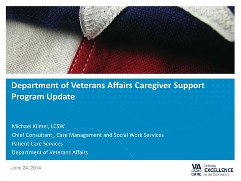 Ppt Department Of Veterans Affairs Caregiver Support Program Update