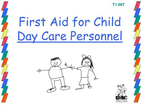 Ppt First Aid For Child Day Care Personnel Powerpoint Presentation