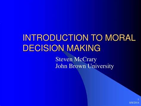 Ppt Introduction To Moral Decision Making Powerpoint Presentation Free Download Id 3002515