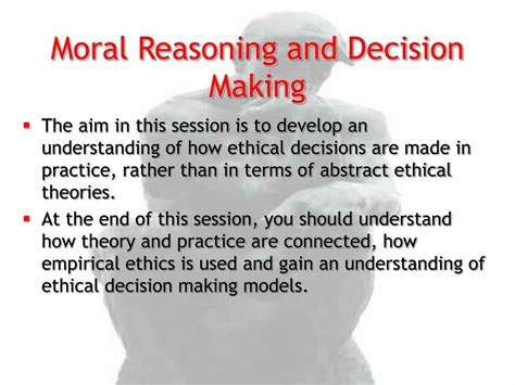 Ppt Moral Reasoning And Decision Making Powerpoint Presentation Id 6132006