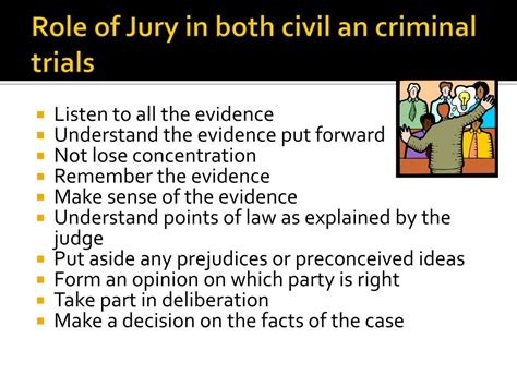 Ppt The Role Of The Jury Powerpoint Presentation Free Download Id