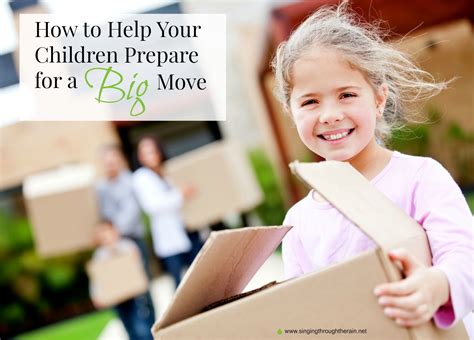 Preparing Children For A Move Tips And Advice