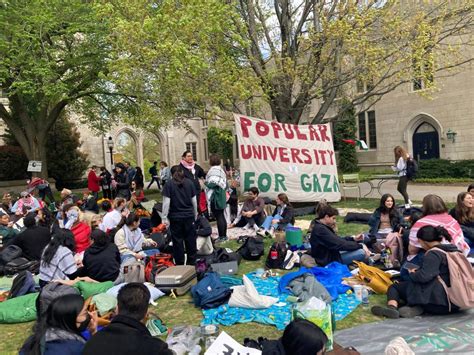 Princeton Threatens Student Arrests Suspensions If They Block Campus In Gaza Protests