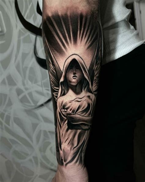 Protector Warrior Angel Tattoo Designs