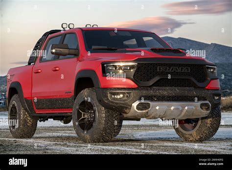 Ram Trx The World Amp 39 S Most Powerful Pickup Truck Stock Photo Alamy