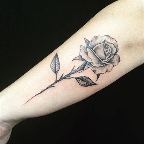 Rose Tattoo For Girls 41 Simple Rose Tattoo For Lover Black Rose