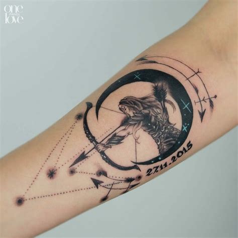 Sagittarius Tattoo Male