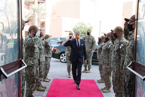 Secretary Of The Navy Visits Naval Support Activity Bahrain U S