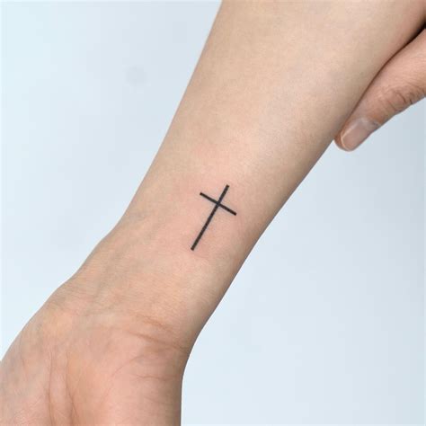 Simple Cross Tattoo