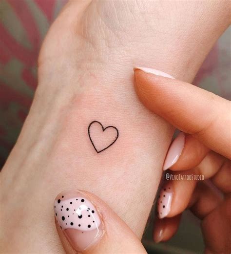 Simple Heart Tattoo Designs