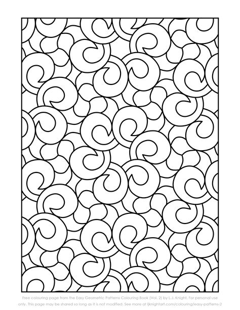 Simple Several Patterns For Printable