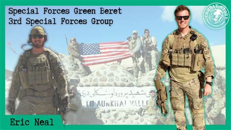 Special Forces Green Beret 18E 3Rd Special Forces Group Eric Neal