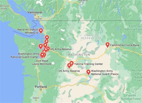 State Of Washington Military Bases