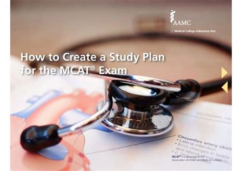 Study Pdf 120725 How To Create An Mcat Study Plan