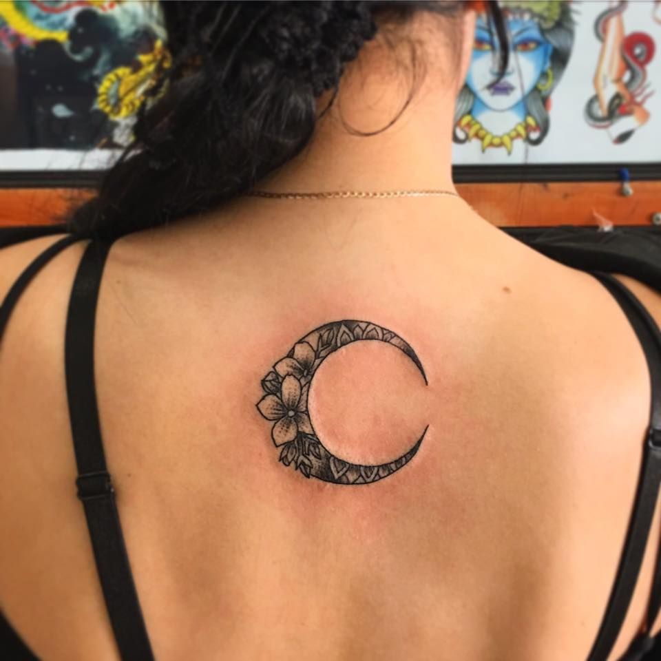 Tattoo Design Moon