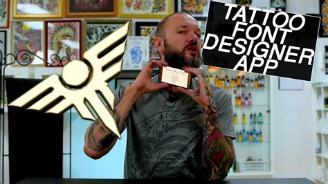 Tattoo Font Designer App Review Youtube