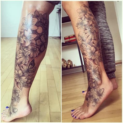 Tattoo On Leg Design