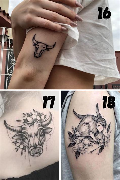 Tattoos Of A Taurus