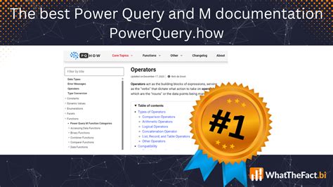 The Best Power Query And M Documentation Introducing Powerquery How