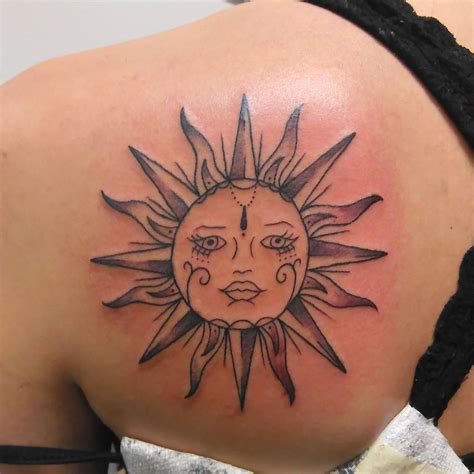 The Different Types Of Sun Tattoos