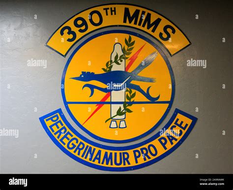 The Insignia Of The 390Th Strategic Missile Wing Of The United States